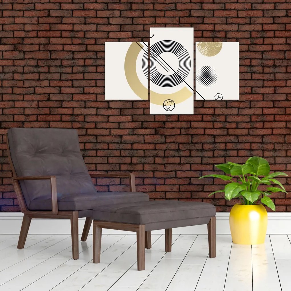 Kép - Geometriai formák N⁰2 (90x60 cm)