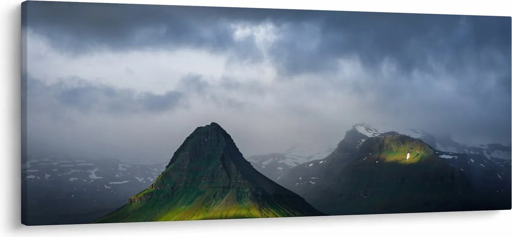 Hegyek képe (120x50 cm)
