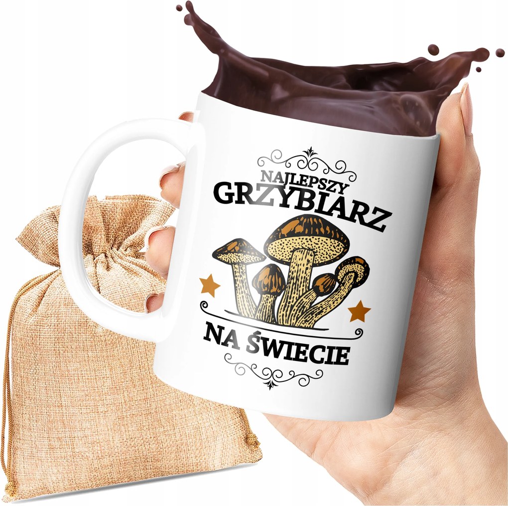 Nyomott Mintás Bögre A Világ Legjobb Gombásza Bögre Gombászoknak