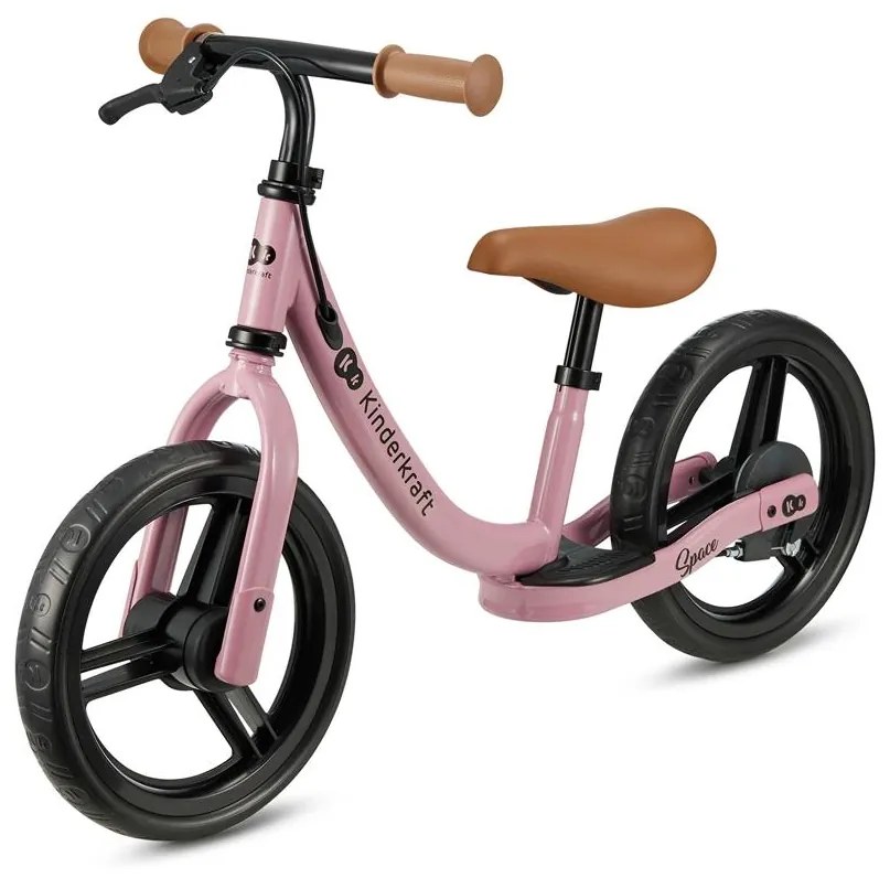 KINDERKRAFT - Tolós bicikli SPACE rózsaszín