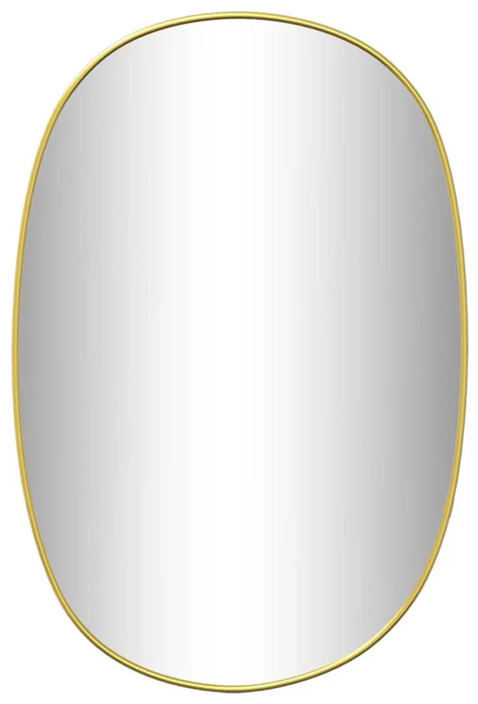 aranyszínű falitükör 50x35 cm