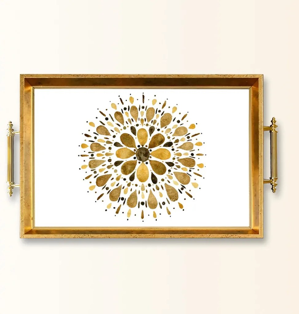 Üveg tálca, 38×24 cm – TPEA9802