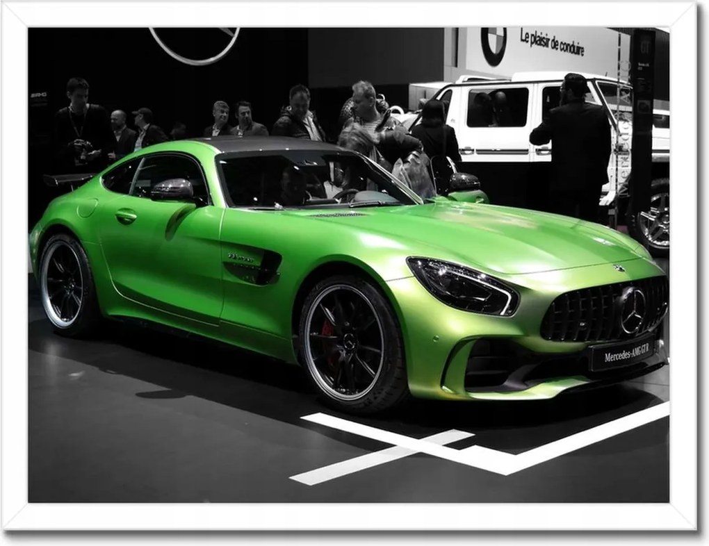 Poszterek keretben 40x30 Mercedes Amg