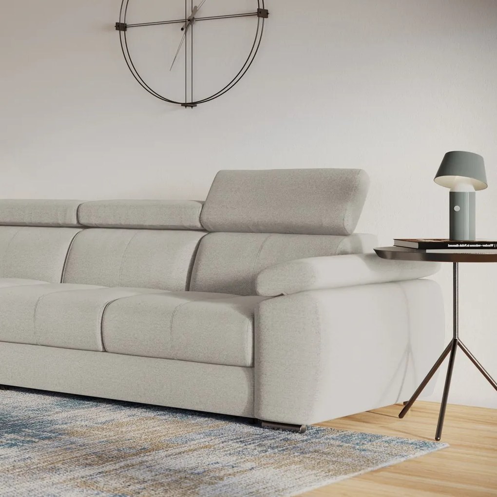 LIDO bézs színű sarok ülőgarnitúra Változat: Bal sarok