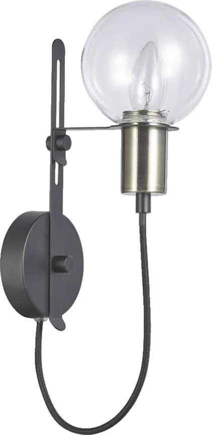 Prezent ABRAZO 64403 Fali lámpa 1x40W/E14 IP20