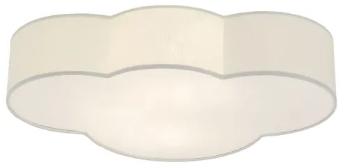 Brilagi - Gyerekszobai mennyezeti lámpa NIMBUS 4xE27/15W/230V 46x63 cm szürke