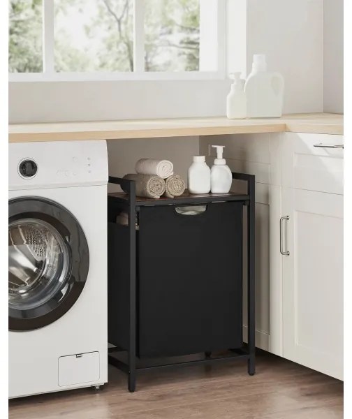 REX szennyeskosár barna/fekete