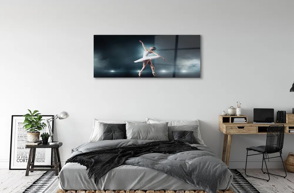 Akrilkép Fehér balett ruha nő 100x50 cm