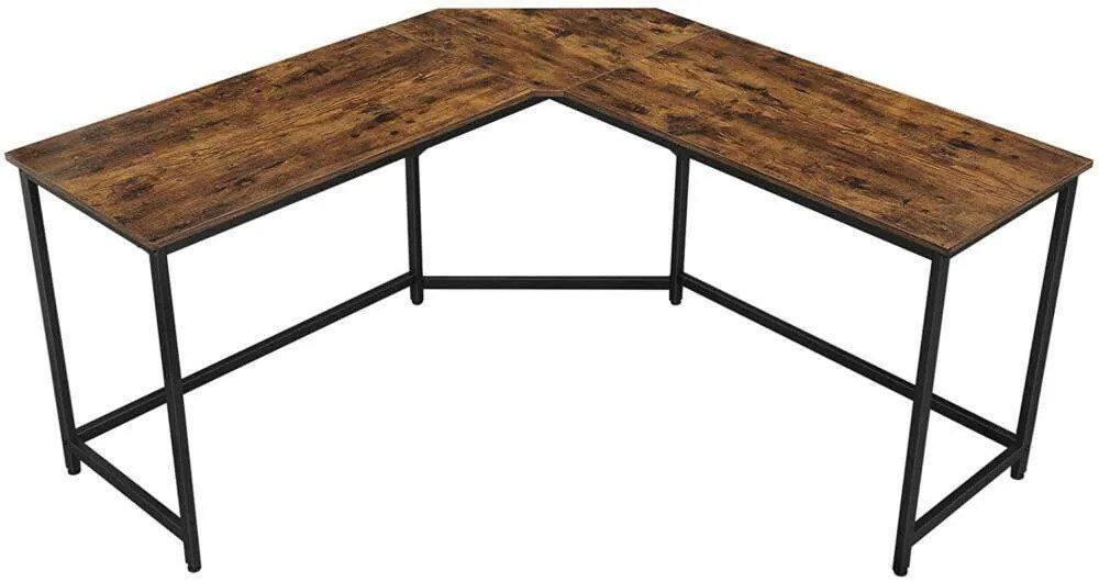 ​Sarok íróasztal, L alakú számítógép asztal, irodai asztal 149 x ...