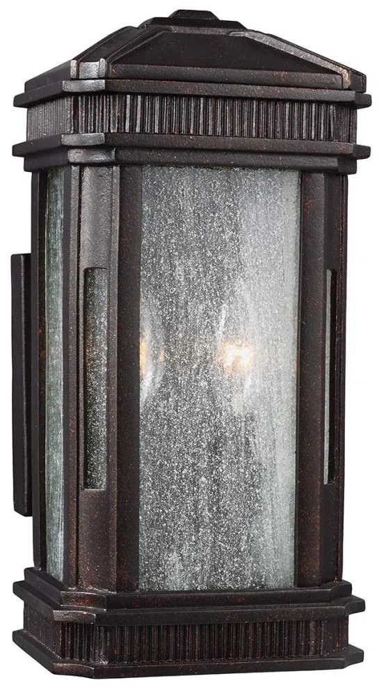 ELSTEAD FE-FEDERAL-S FEDERAL Klasszikus Kültéri Fali Lámpa Antik Bronz E27 IP44