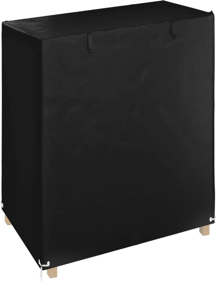 vidaXL polietilén hintapad huzat 8 fűzőlyukkal 125 x 90 x 135/165 cm