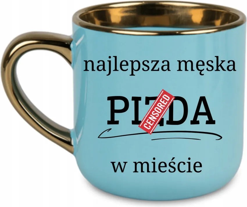 Elegáns bögre „piz Da legjobb kínszenvedés a városban” 400 Kék