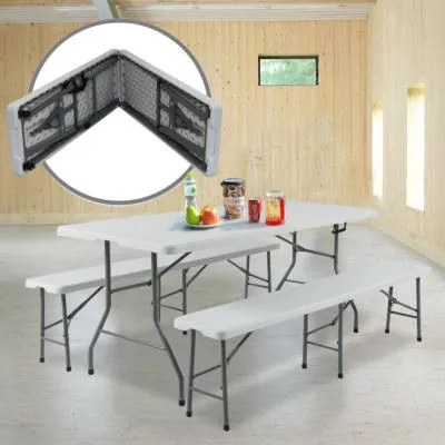 Hordozható sörpad garnitúra