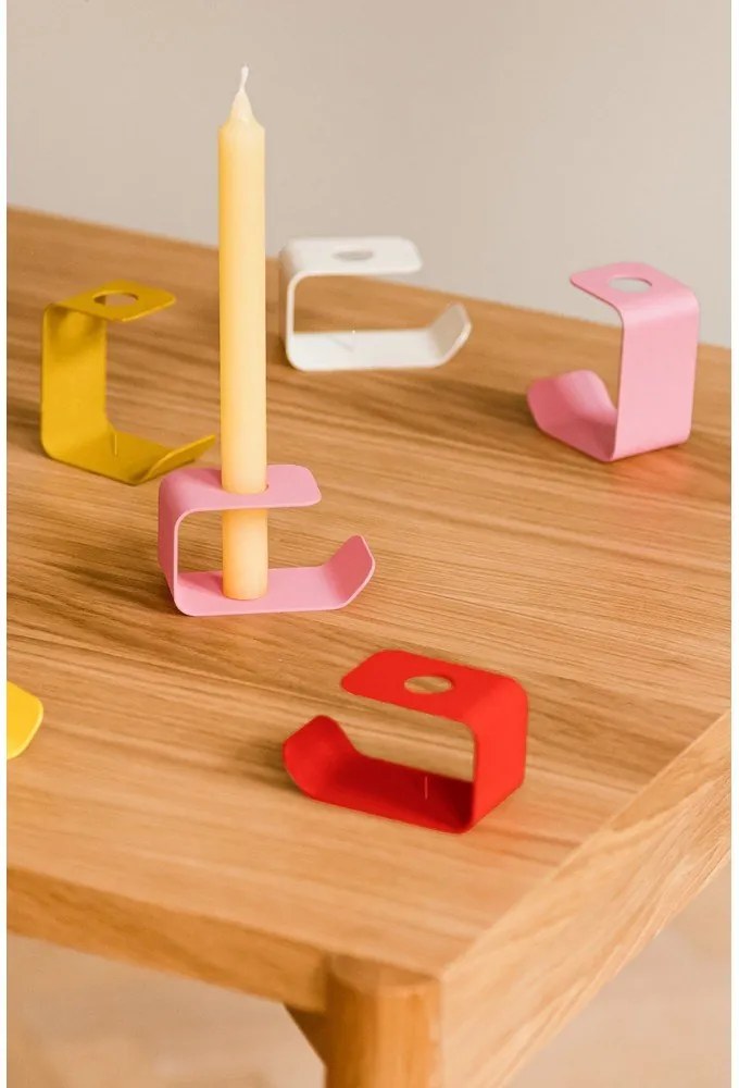 Fém gyertyatartó Flec – noo.ma