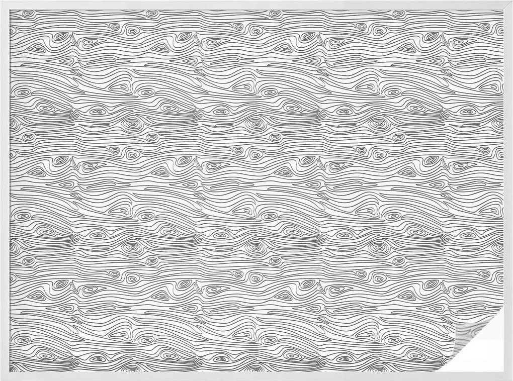 Öntapadós szélvédő furnér Adatvédelem Fa vonalak 200x146