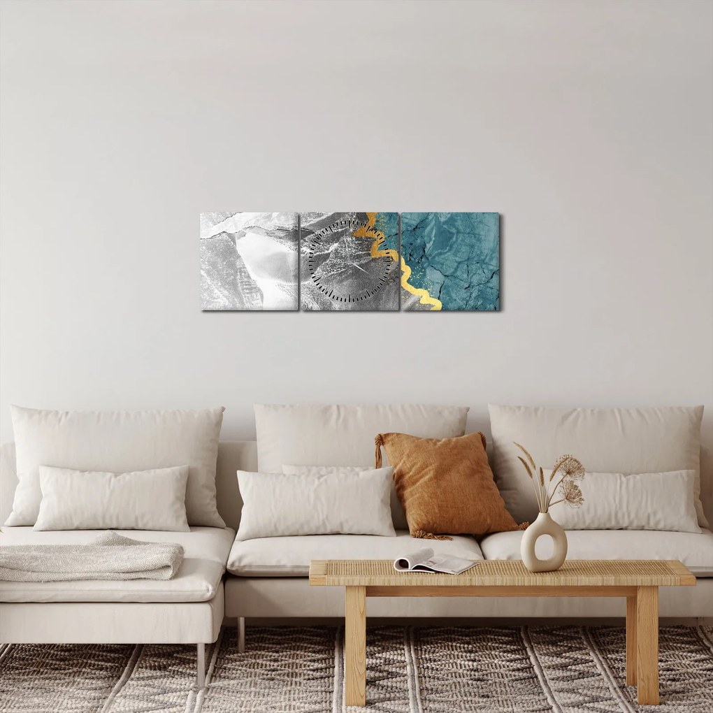 Kép - Márvány (órával) (90x30 cm)
