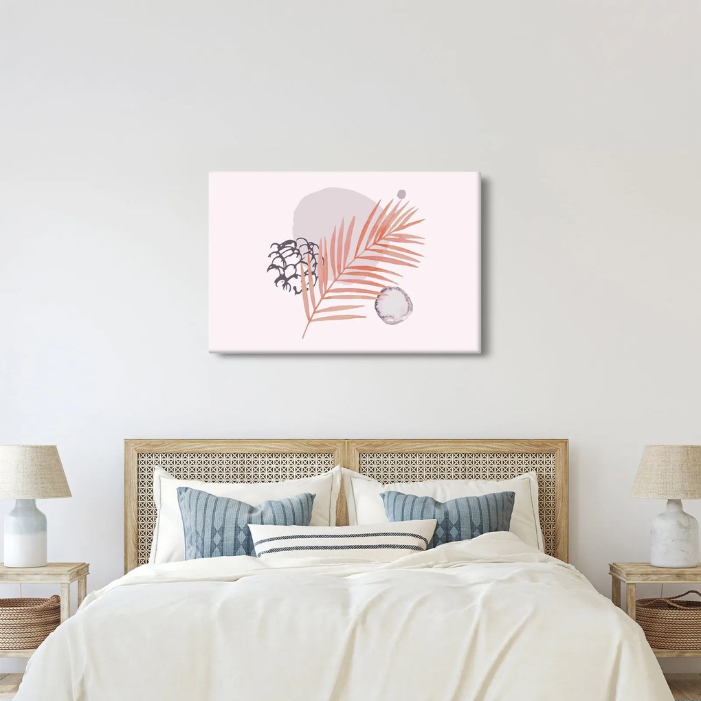 Kép - Lila minimalizmus N⁰3 (90x60 cm)