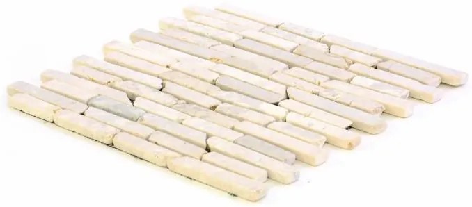 DIVERO Mozaik burkolat 1m2 krém csempe