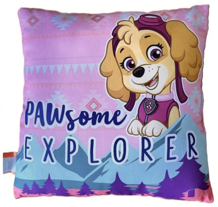 Gyermek díszpárna Paw Patrol 40x40 cm Setino