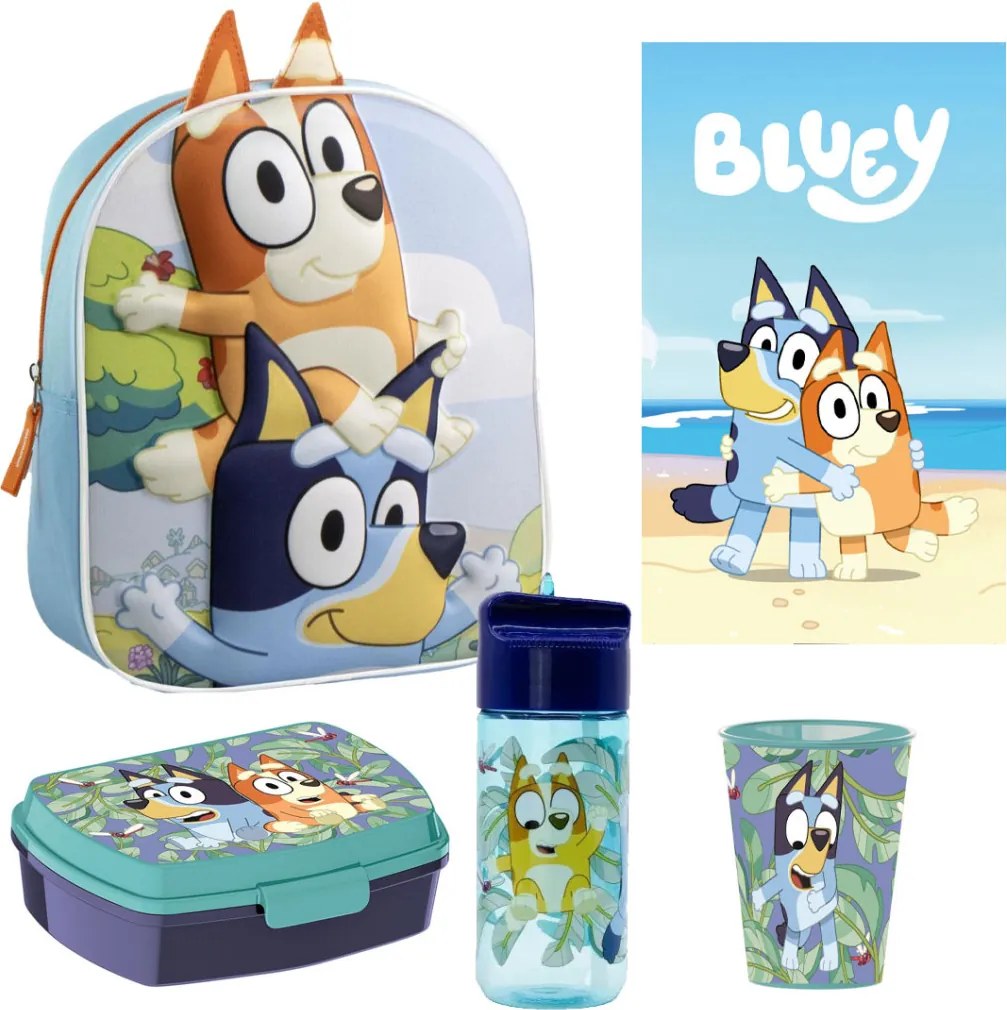 Bluey Family Moments kirándulós csomag 5 db-os