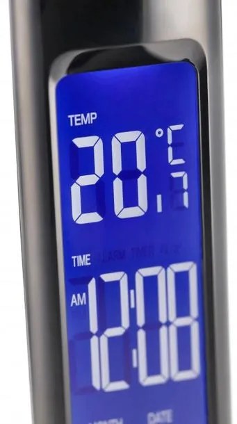 Lámpa Asztali LINEAR 7W, 420lm,mAC220-240V, 3-CCT, 5 fokozatú fényerő ,PF>0,5,RA>80, fekete