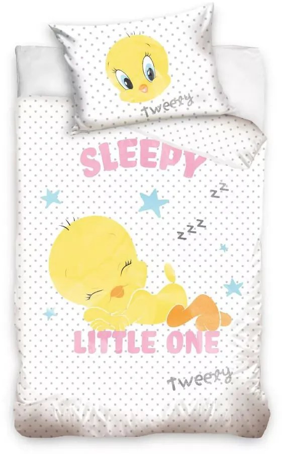 Bolondos dallamok Sleepy gyerek, ovis ágyneműhuzat 100×135cm, 40×60 cm