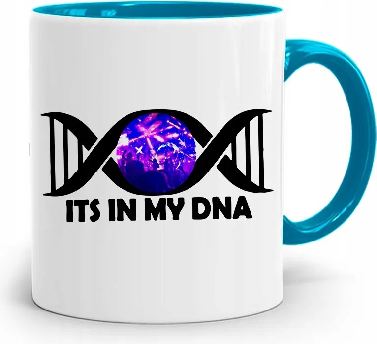 Bulizóknak Kék Bögre nyomott mintával, fényképpel