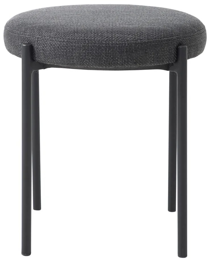 Sötétszürke fém ülőke Pelican – Unique Furniture