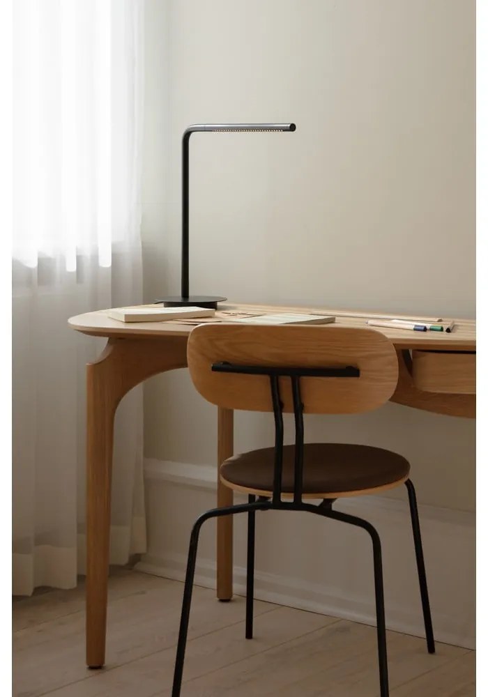 Fekete fém LED dimmelhető asztali lámpa (magasság 46 cm) Omni Table – UMAGE