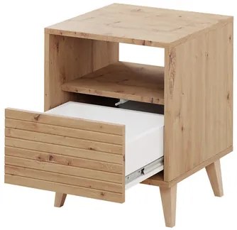 Éjjeliszekrény Treksona 1SZ (artisan tölgy) . 1104530