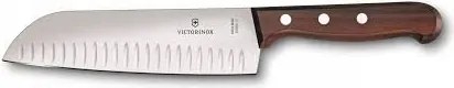 Santoku kés Victorinox 17cm, fa nyél, acél