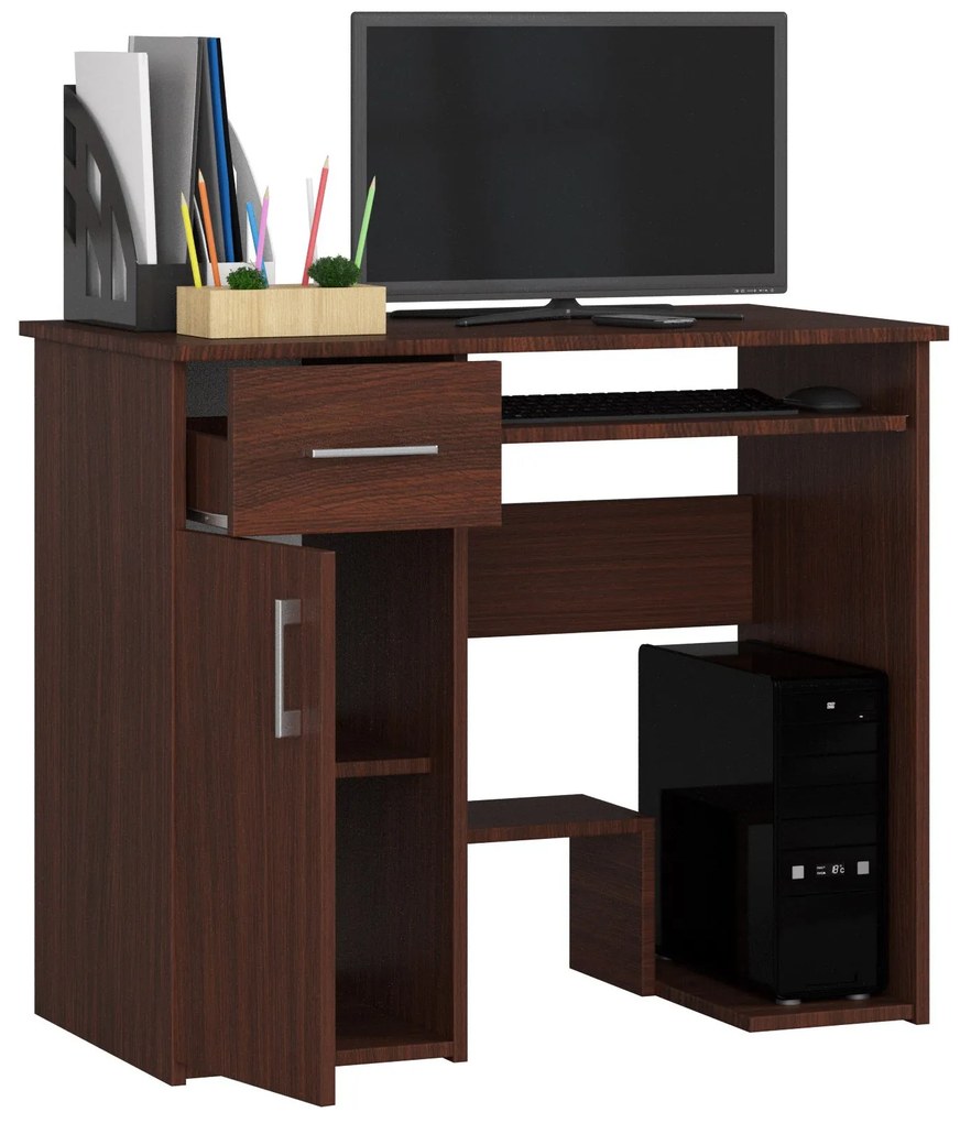 PC asztal Jaloms (wenge). Akció -18%. 1068551