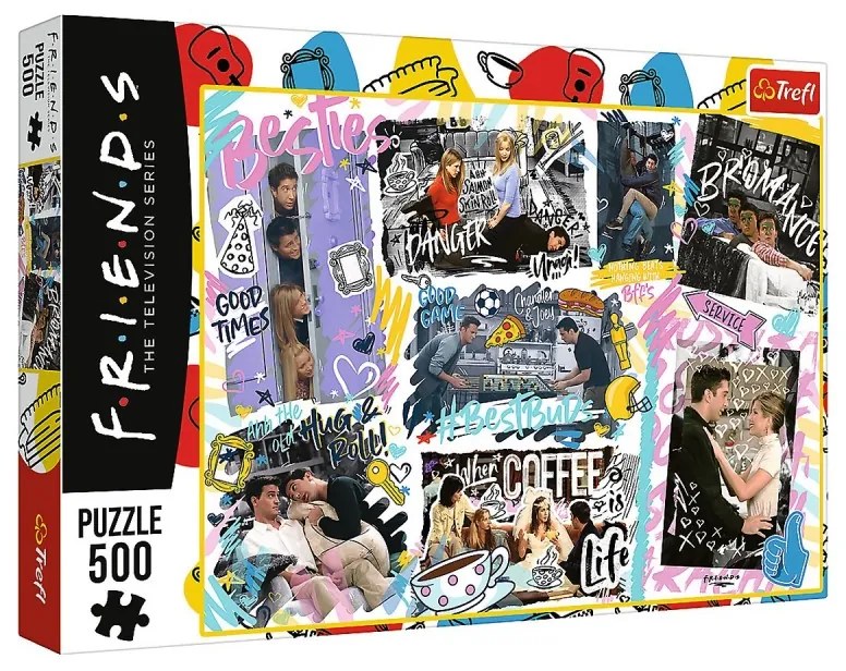 Puzzle - Friends - 500 db