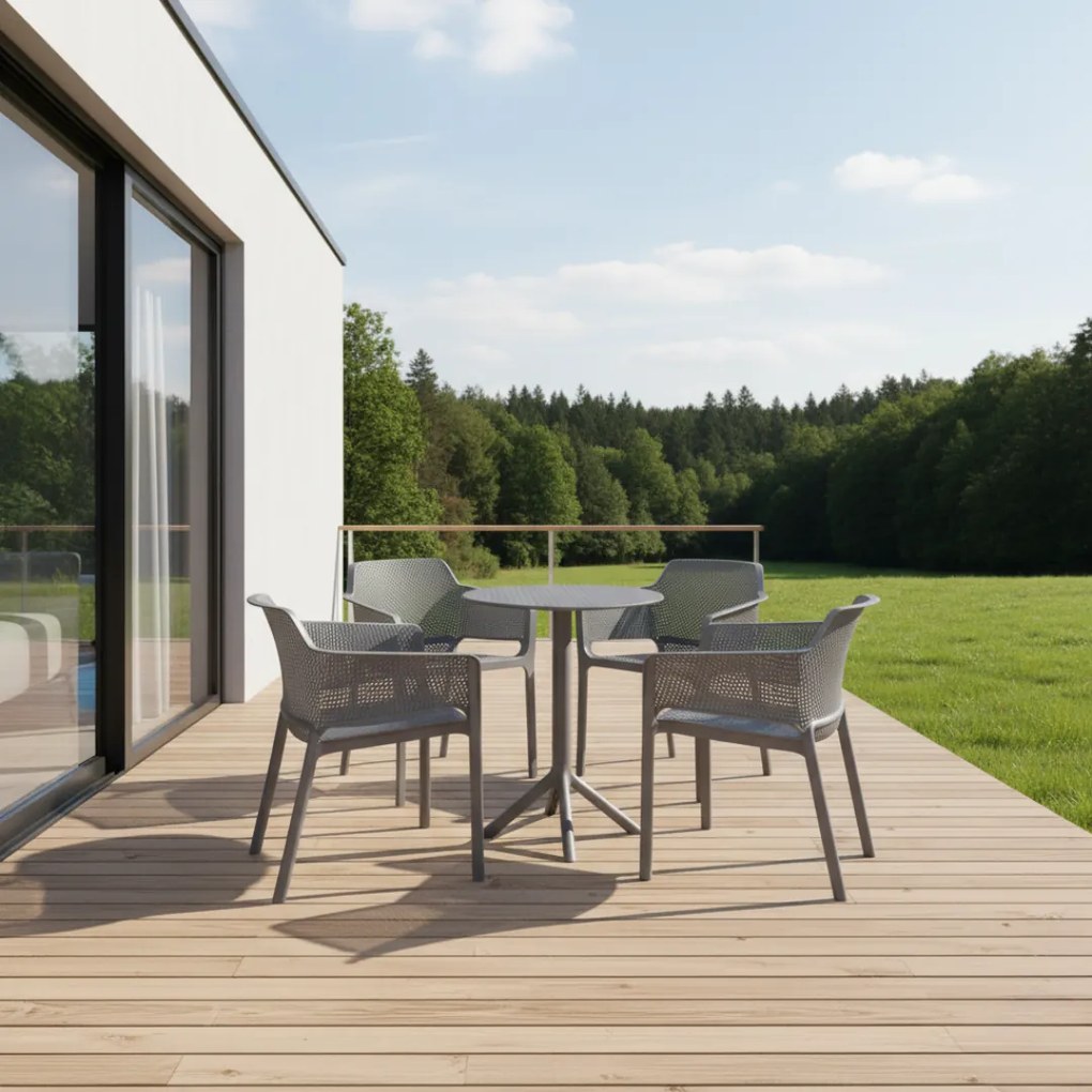 Rakásolható szék, szürke, LAVTON