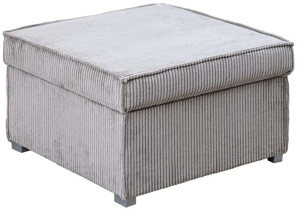 Bézs SMART COSARO tárolós puff, 65x65 cm