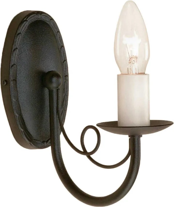Elstead Lighting MINSTER MN1-BLACK Fali lámpa 1x60W/E14