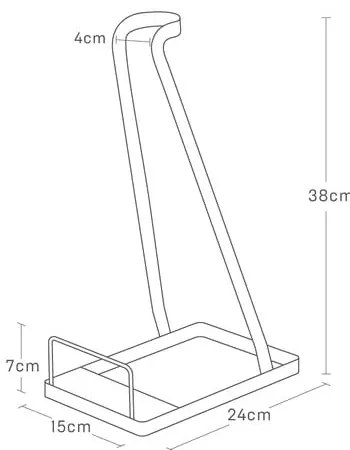 Porszívó tartó Tower – YAMAZAKI