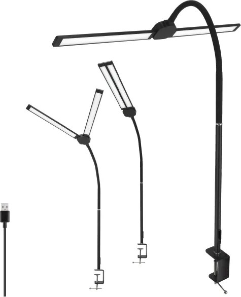Brilagi - dimmelhető LED-es asztali lámpa USB VARIO LED/14W/5V 3000-6000K fekete