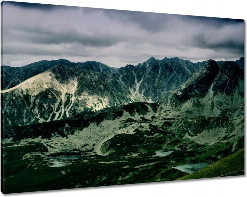 Képek 100x70 Tátra Lengyel hegyek Kilátás