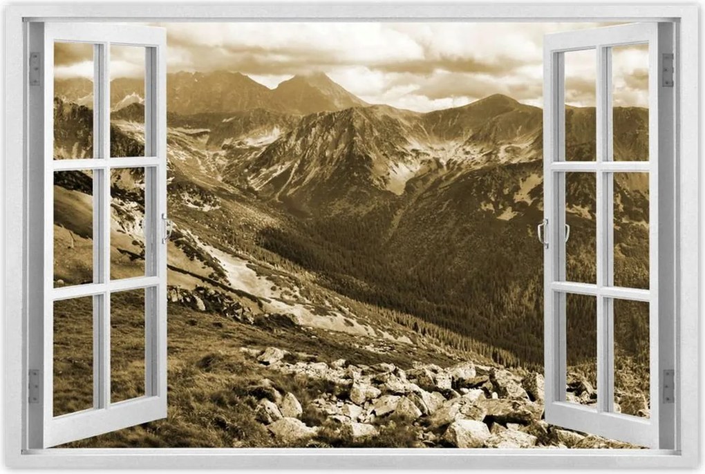 Poszterek 90x60 Tátra Lengyel hegyek Kilátás