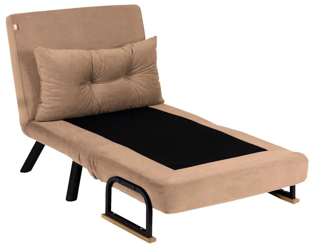 Sando Single Light Brown v2 fotel