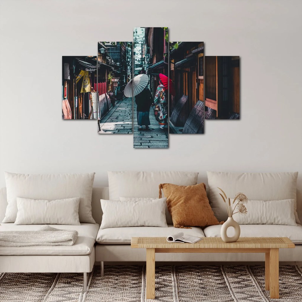 Kép - Séta Tokión (150x105 cm)