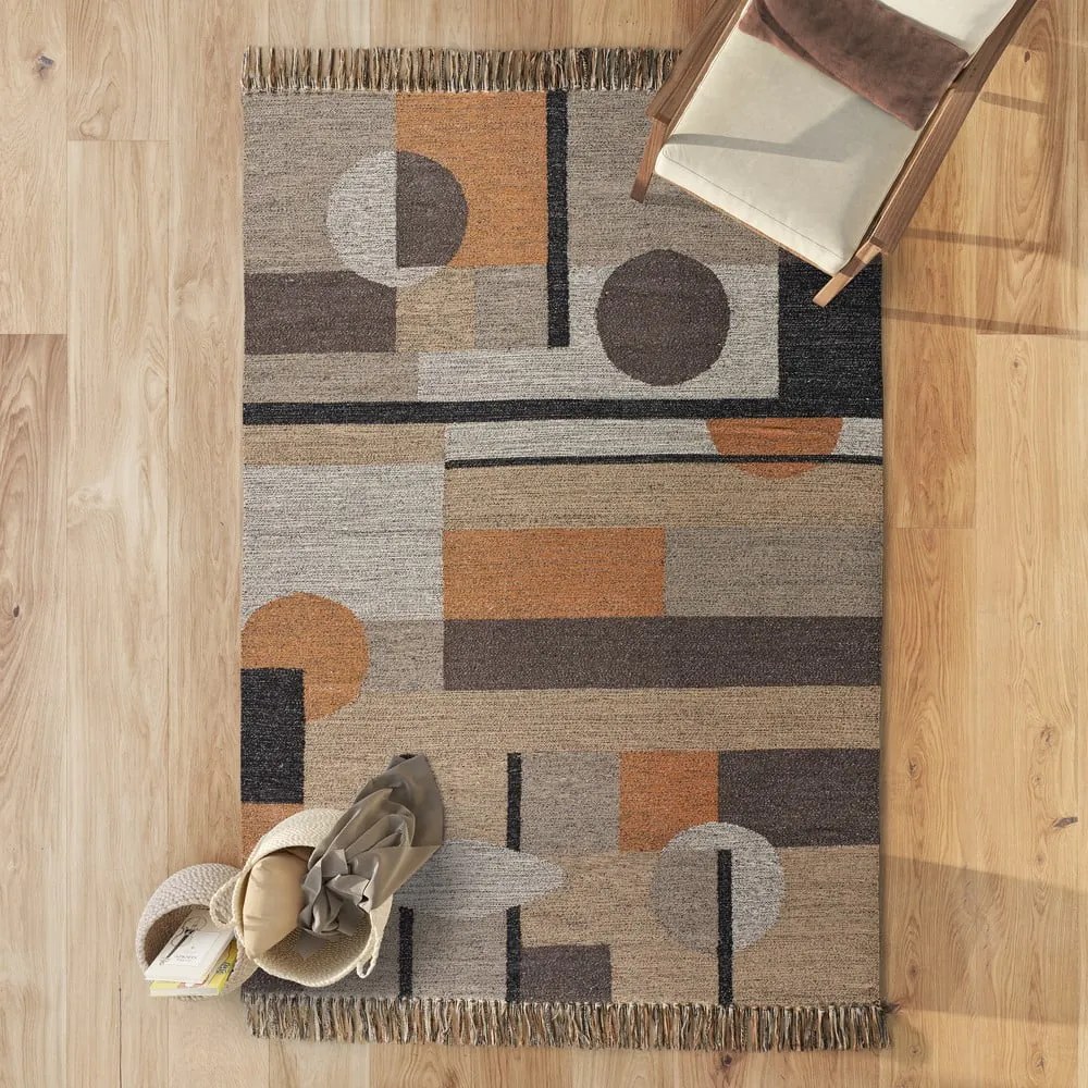 Kézi szövésű újrahasznosított pamut szőnyeg 160x230 cm Chandia – Universal