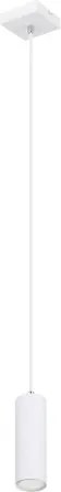 Globo 57911HW Függesztett lámpa fém fehér, fém fehér, kábel PVC fehér, HxSzxM: 90x90x1200mm, fényforrás nélkül szállítva 1x GU10 35W 230V