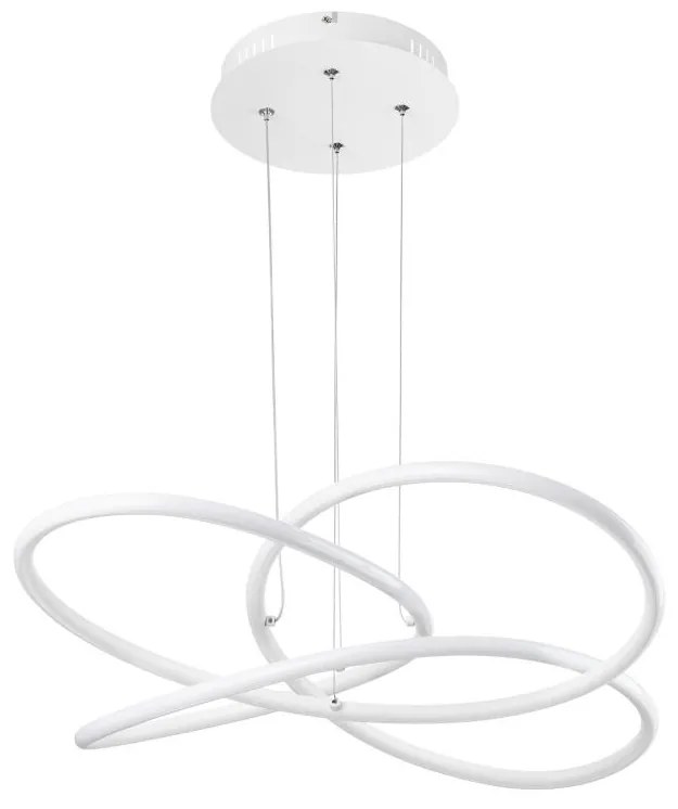 Globo 67201WH-30 - LED Csillár zsinóron PANDA LED/30W/230V