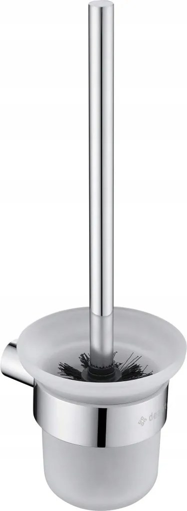 Kerek krómozott Wc kefe, falra szerelhető (ADR_0711) /sm/