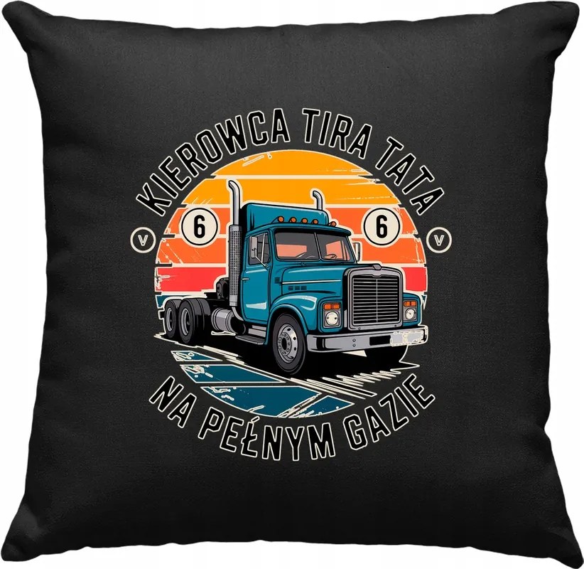 Teherautó párna autó apa 1 fekete