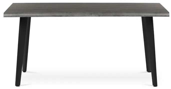 Étkezőasztal 160×90 cm, MDF, Szürke Tölgy. GREY – HT-F4416