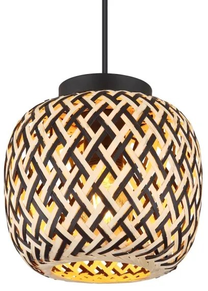 Globo 15766H - Csillár zsinóron COLLY 1xE27/15W/230V átm. 20 cm