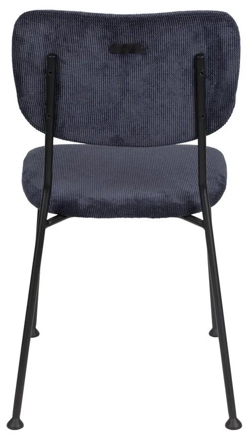 Sötétkék étkezőszék szett 2 db-os Benson – Zuiver